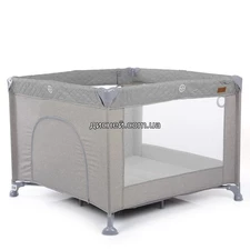 Детский манеж ME 1097 CASTLE Perfect Gray - El Camino